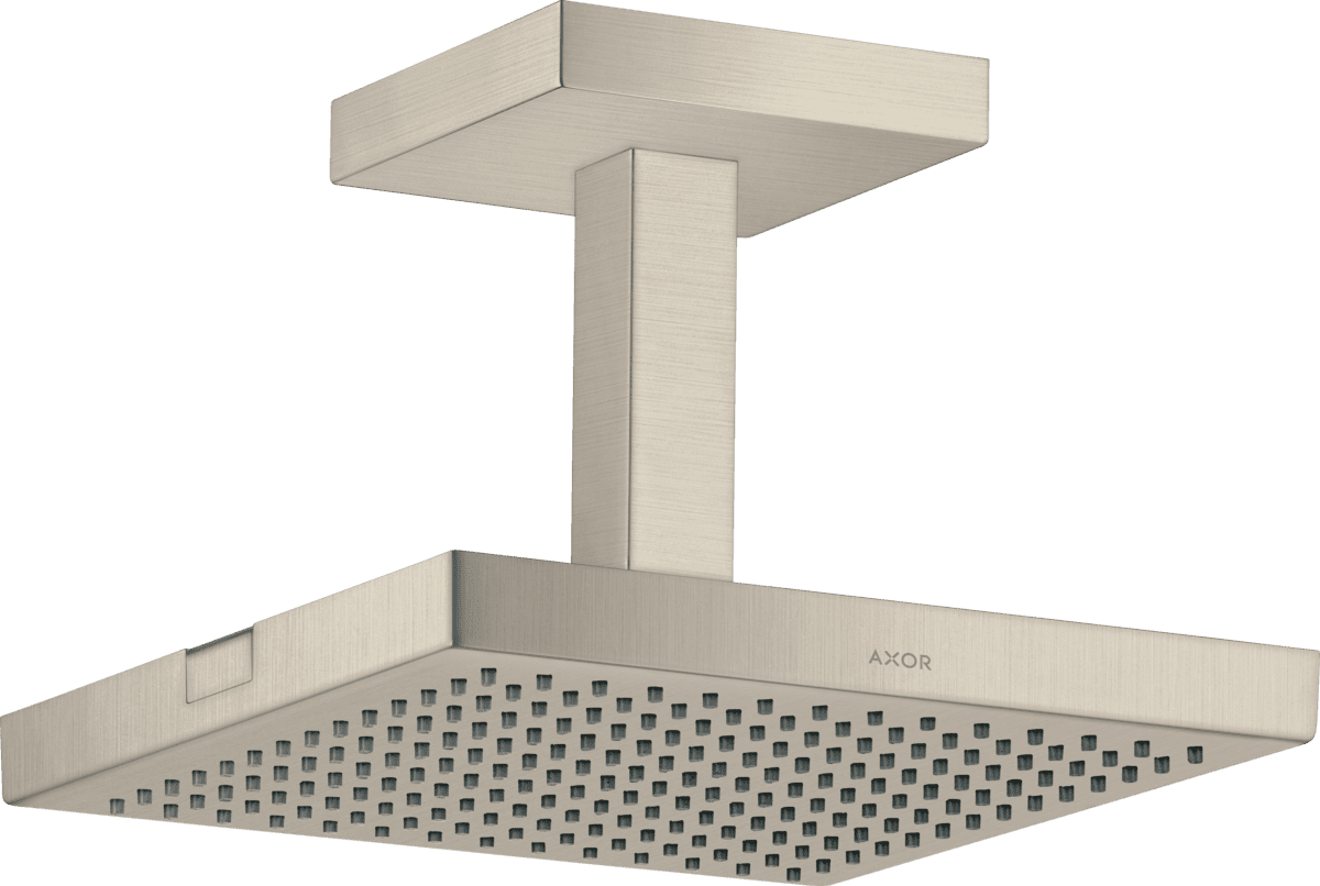 HANSGROHE AXOR ShowerSolutions Tepe duşu 240/240 1jet tavan bağlantısı ile #10929820 - Mat Nikel resmi