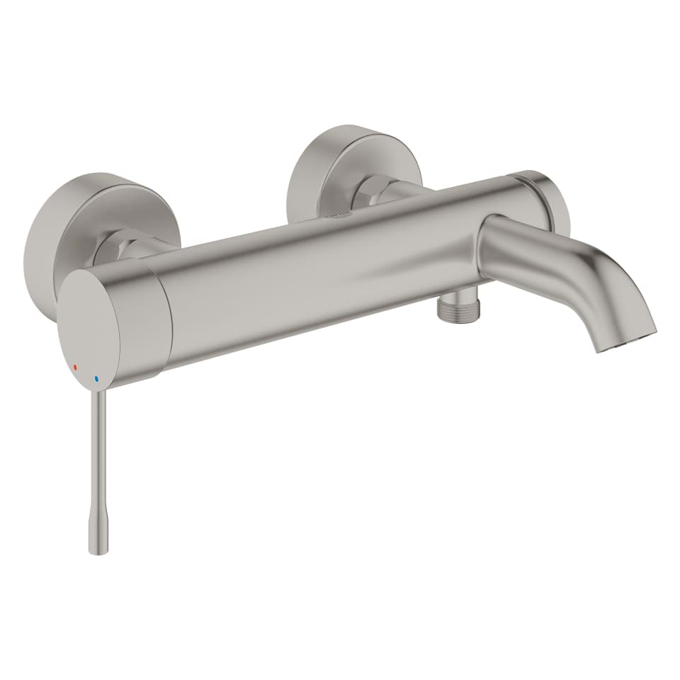 GROHE Essence Einhand-Wannenbatterie, 1/2″ #25250DC1 - supersteel