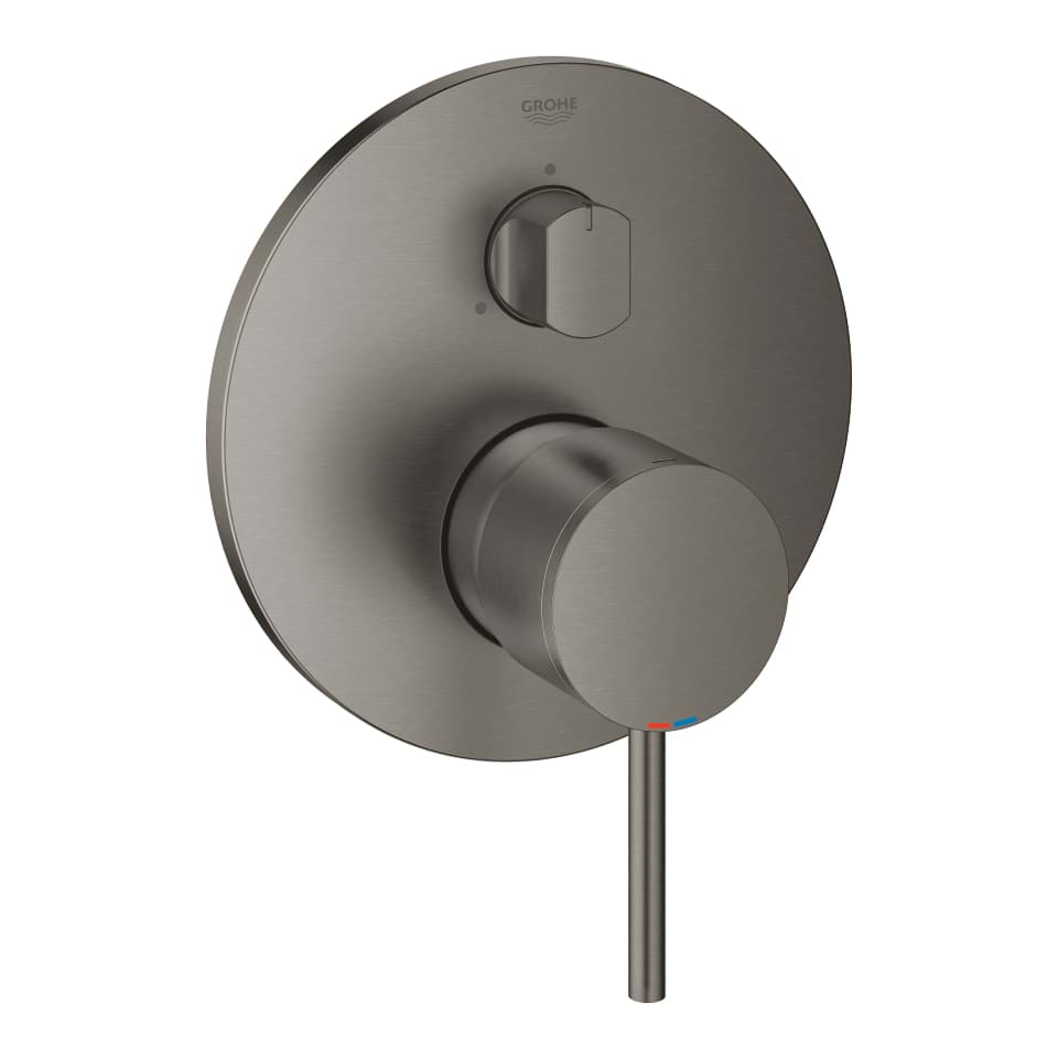 GROHE Atrio Einhandbatterie mit 3-Wege Umstellung #24096AL3 - hard graphite gebürstet