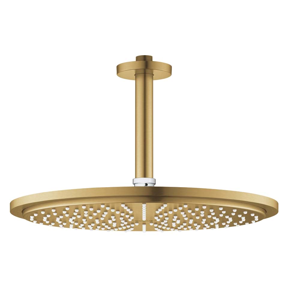 GROHE Rainshower Cosmopolitan 310 Kopfbrause-Set Deckenauslass 142 mm, 1 Stahlart #26067GN0 - cool sunrise gebürstet