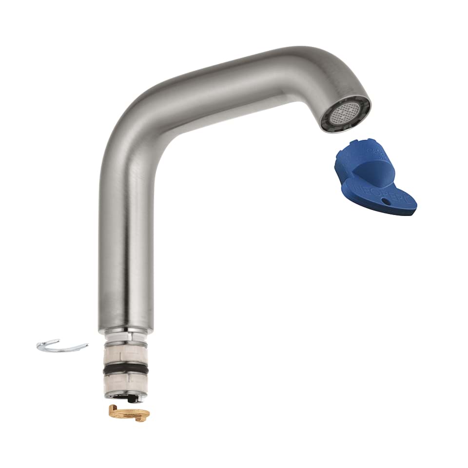 GROHE Pipe spout #13374DC0 - supersteel resmi