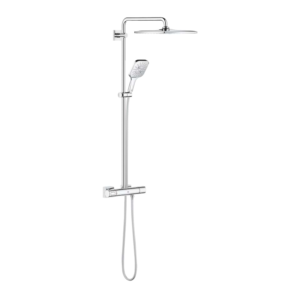 GROHE Rainshower SmartActive 310 Duschsystem mit Thermostatbatterie für die Wandmontage #26649000 - chrom
