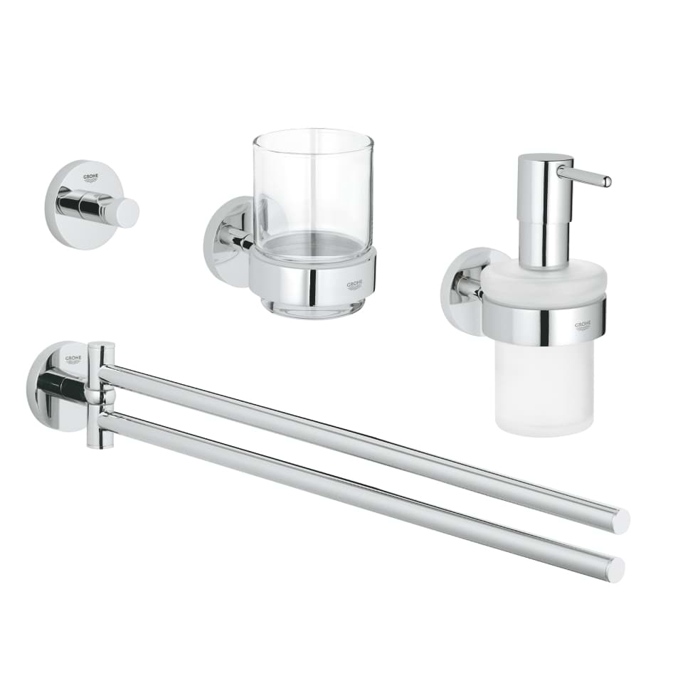 GROHE Essentials Bad-Set 4 in 1 #40846001 - chrom