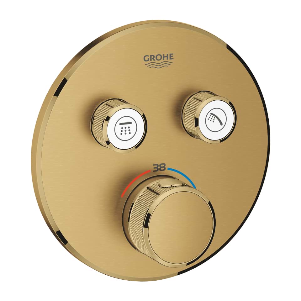 εικόνα του 29119GN0 Grohtherm SmartControl Thermostat for concealed installation with 2 valves