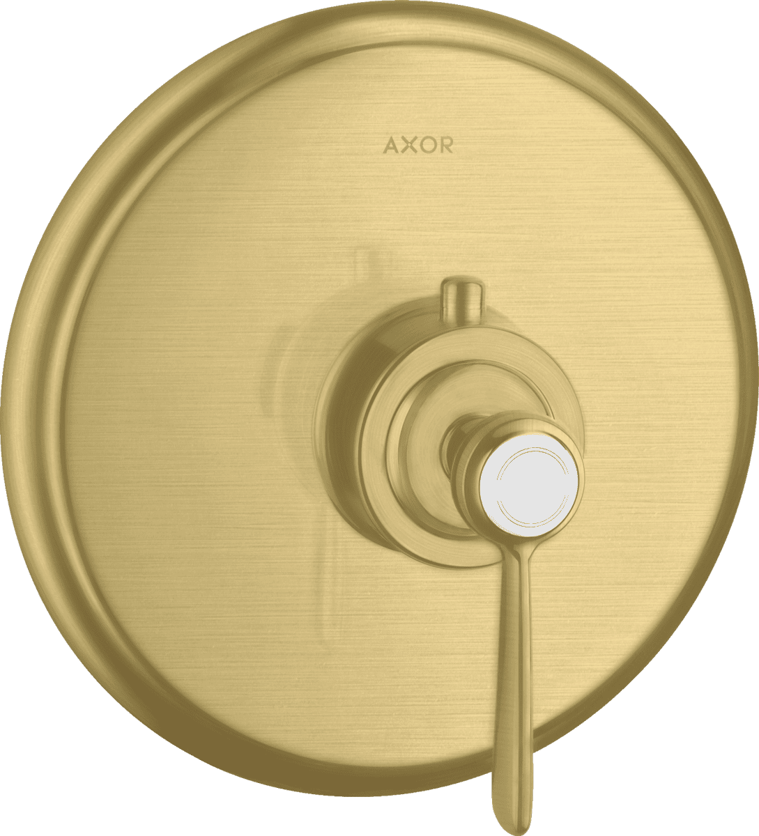 HANSGROHE AXOR Montreux Thermostat Unterputz mit Hebelgriff #16823950 - Brushed Brass