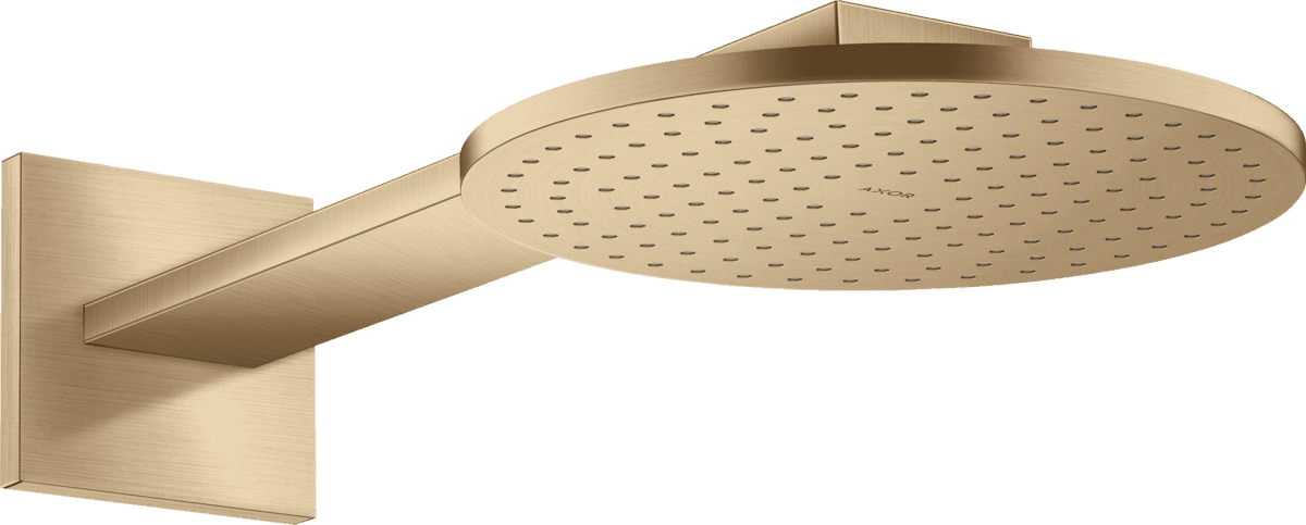 HANSGROHE AXOR ShowerSolutions Kopfbrause 250 2jet mit Brausearm #35296140 - Brushed Bronze