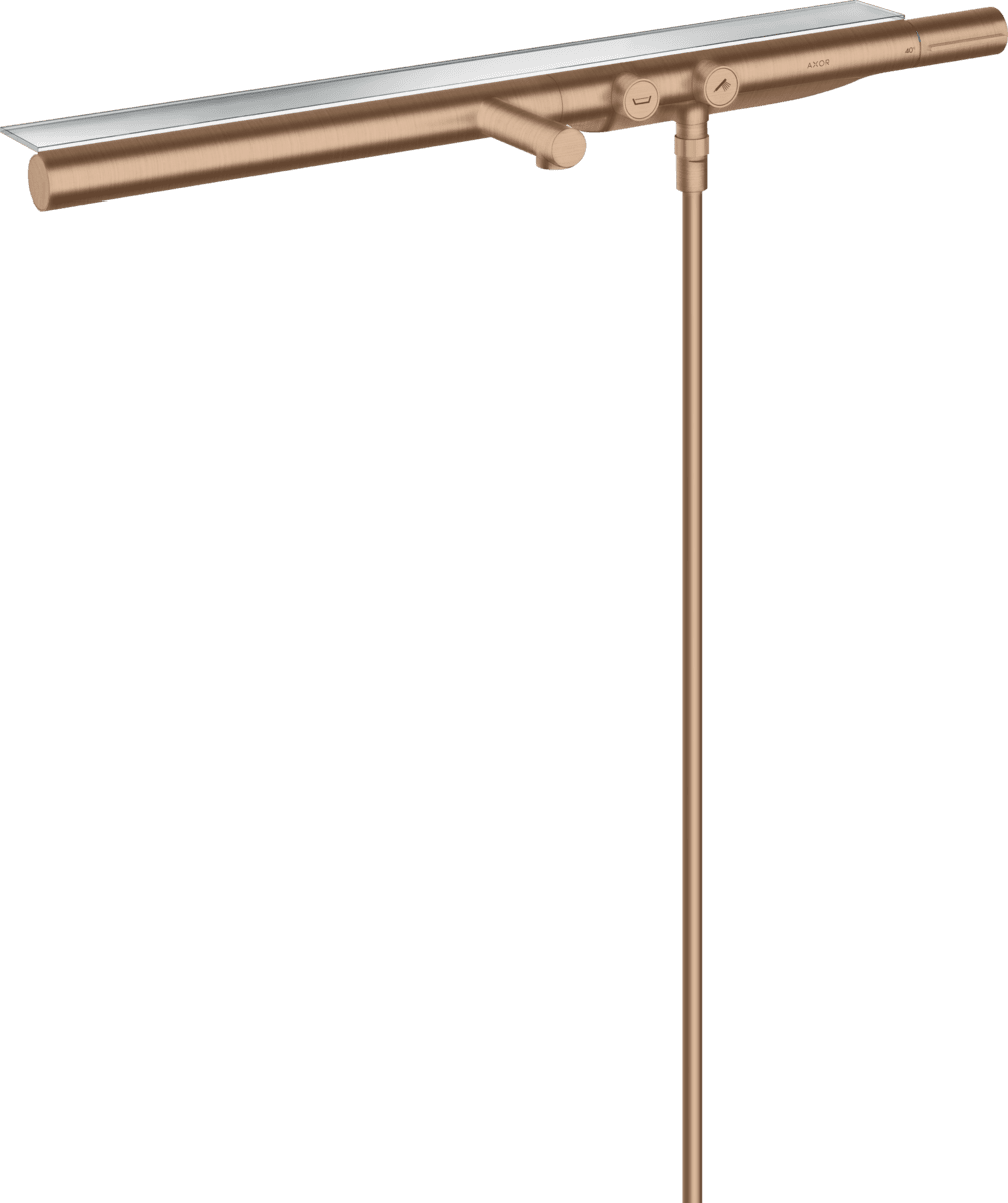 HANSGROHE AXOR ShowerSolutions Wannenthermostat 800 Aufputz Brushed Red Gold 45420310