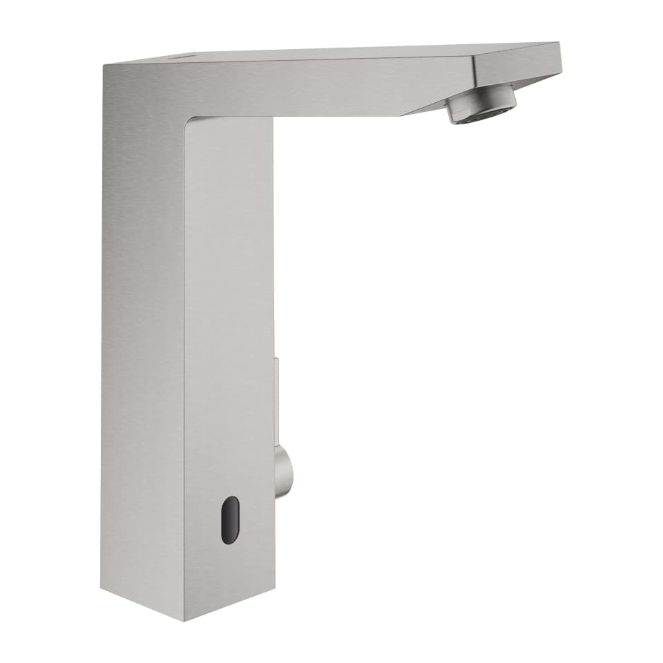 GROHE Eurocube E Infrarot-Elektronik für Waschtisch 1/2″ mit Mischung und variabel einstellbarem Temperaturbegrenzer #36441DC0 - supersteel
