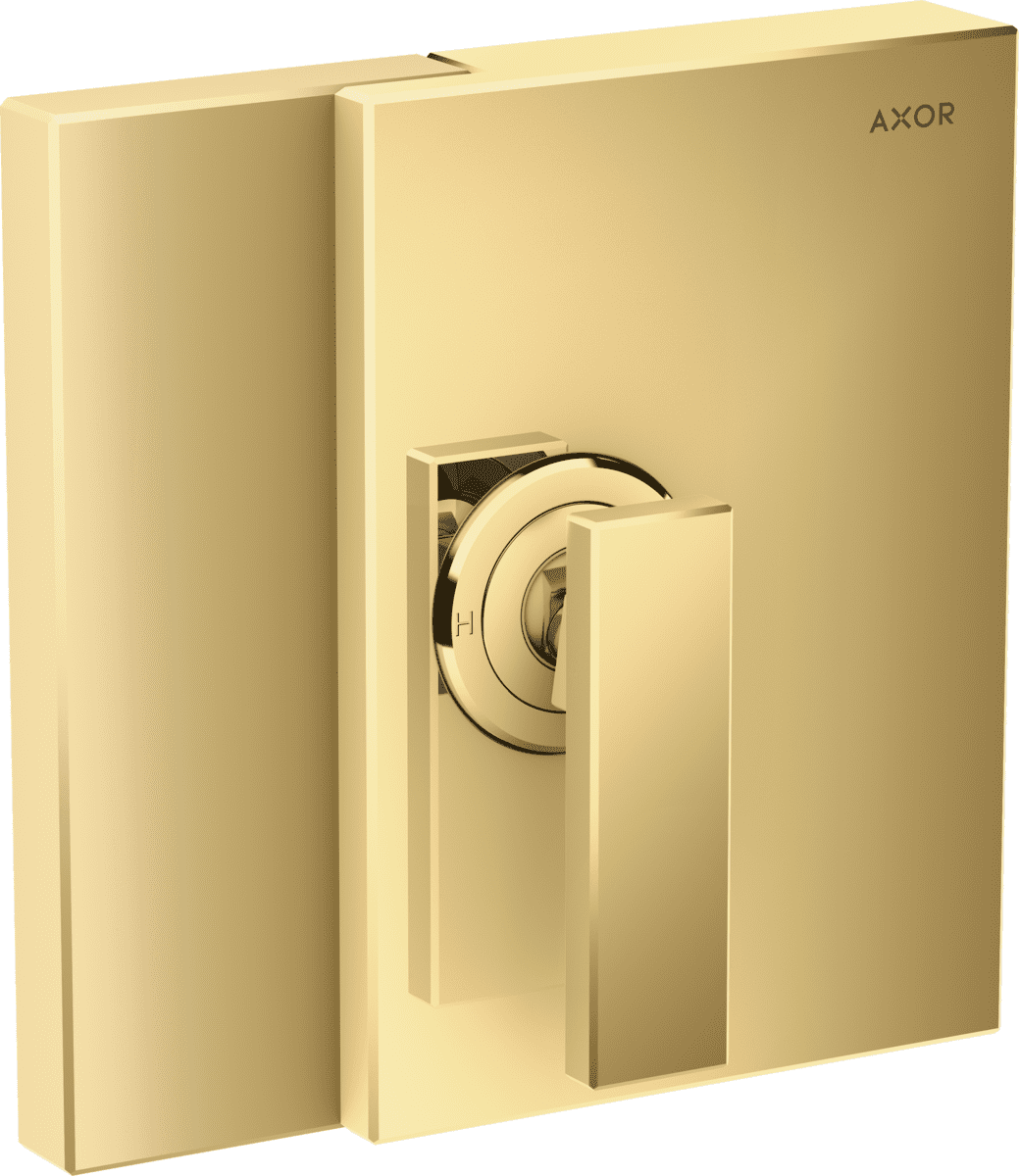 Picture of HANSGROHE AXOR Edge Single lever shower mixer for concealed installation #46650990 - Polished Gold Optic