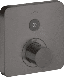 Bild von HANSGROHE AXOR ShowerSelect Thermostat Unterputz softsquare 1 Verbraucher #36705340 - Brushed Black Chrome