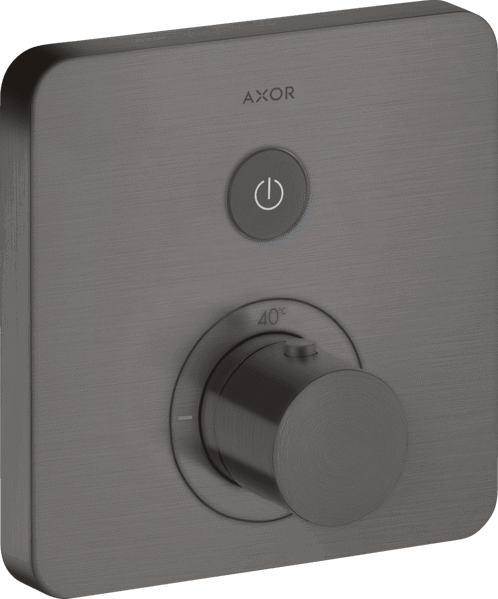 Bild von HANSGROHE AXOR ShowerSelect Thermostat Unterputz softsquare 1 Verbraucher #36705340 - Brushed Black Chrome