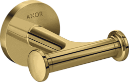 Bild von HANSGROHE AXOR Universal Circular Towel hook double Polished Gold Optic 42812990