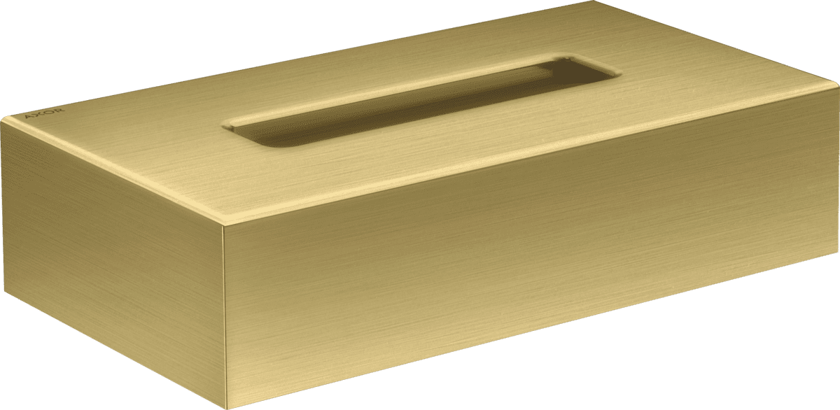 HANSGROHE AXOR Universal Circular Mendil kutusu #42873950 - Mat Pirinç resmi