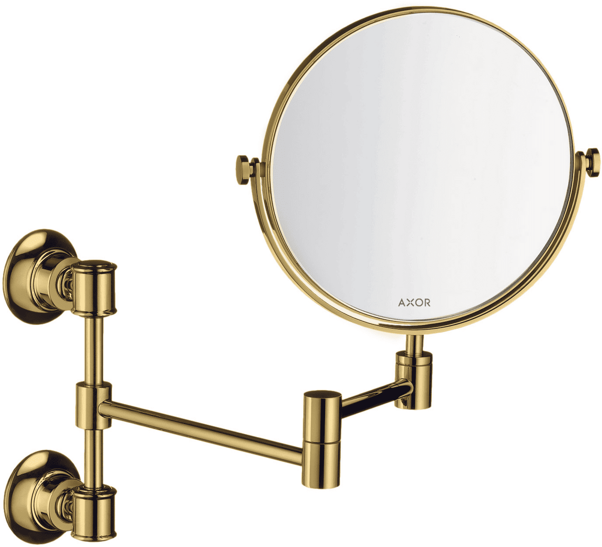 HANSGROHE AXOR Montreux Rasierspiegel #42090990 - Polished Gold Optic