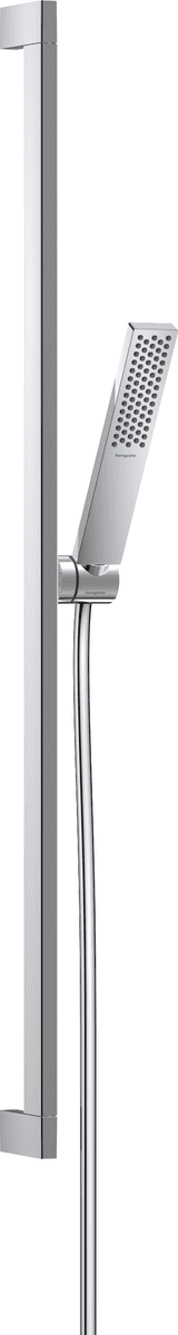 Зображення з  HANSGROHE Pulsify E Shower set 100 1jet EcoSmart+ with shower bar 90 cm #24381000 - Chrome