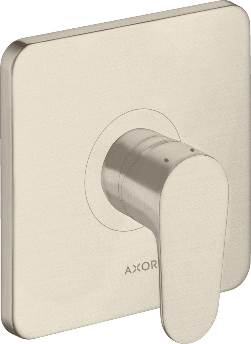 HANSGROHE AXOR Citterio M Tek kollu duş bataryası ankastre montaj için #34625820 - Mat Nikel resmi