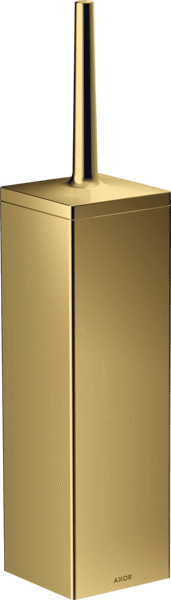 Bild von HANSGROHE AXOR Universal Rectangular Toilet brush holder wall-mounted Polished Gold Optic 42655990