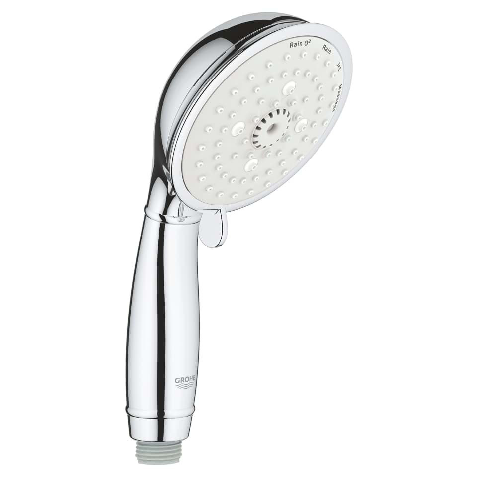 GROHE Tempesta Rustic 100 Handbrause 4 Strahlarten #26085001 - chrom