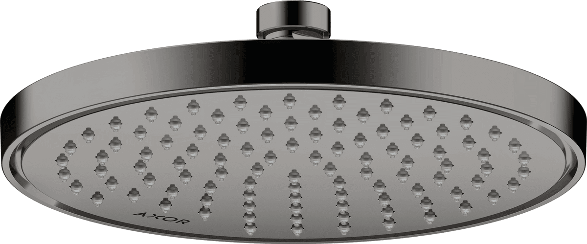 HANSGROHE AXOR ShowerSolutions Overhead shower 220 1jet #35382330 - Polished Black Chrome resmi