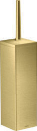 Bild von HANSGROHE AXOR Universal Rectangular Toilet brush holder wall-mounted Brushed Brass 42655950