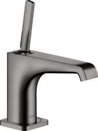 Bild von HANSGROHE AXOR Citterio E Einhebel-Waschtischmischer 90 mit Pingriff für Handwaschbecken mit Ablaufgarnitur #36102330 - Polished Black Chrome