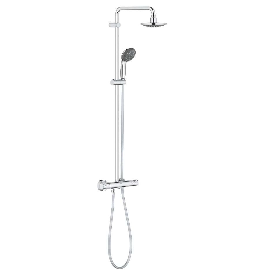 Picture of GROHE Vitalio Start System 160 Shower system with thermostat for wall mounting Chrome #27960000