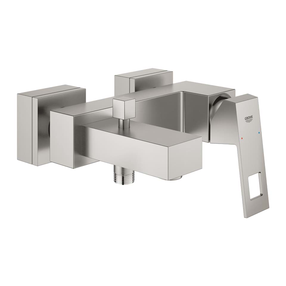 Picture of GROHE Eurocube Single-lever bath/shower mixer 1/2″ supersteel #23140DC0