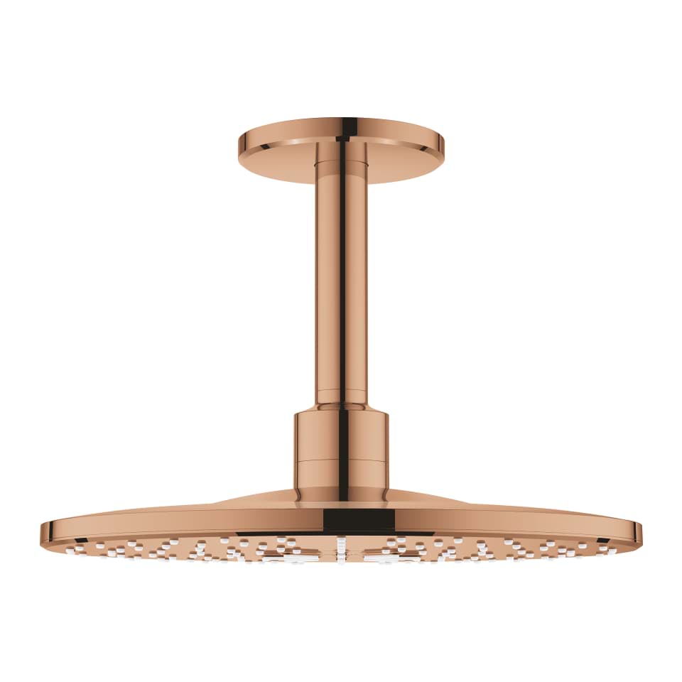 GROHE Rainshower SmartActive 310 Kopfbrause-Set Deckenauslass 142 mm, 2 Strahlarten #26477DA0 - warm sunset