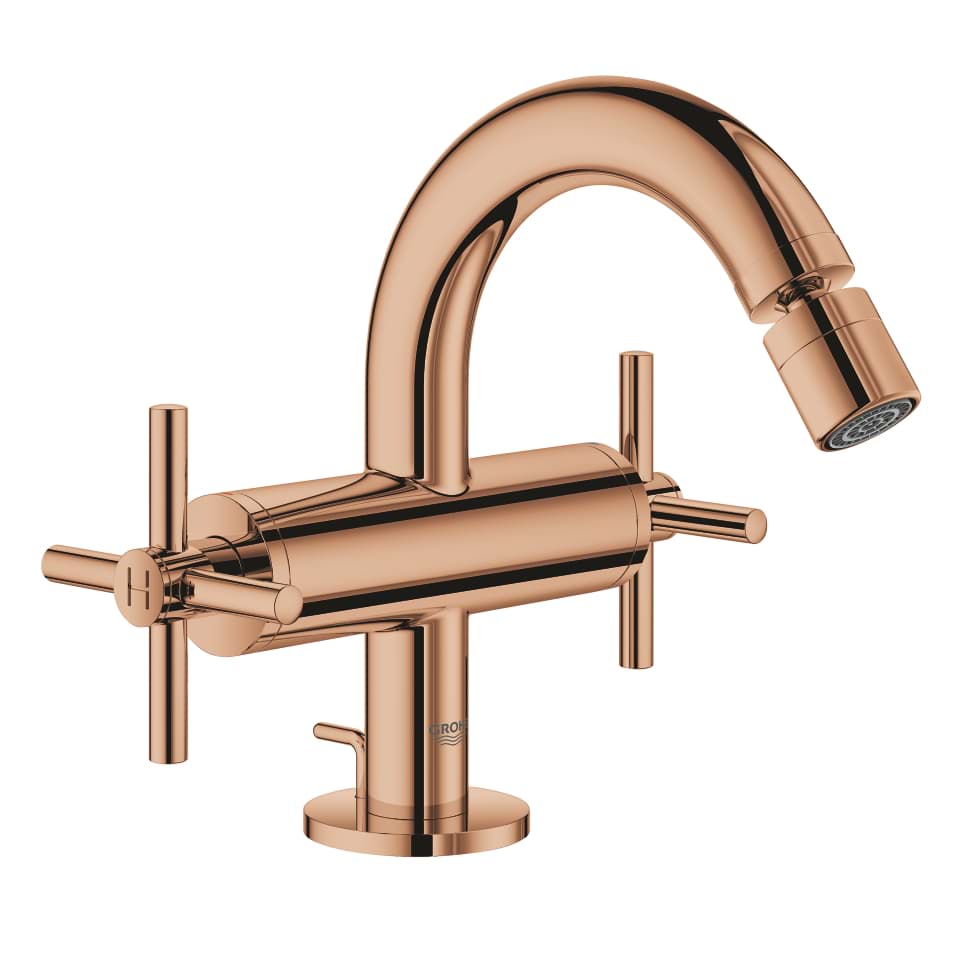 GROHE Atrio Bidet-Einlochbatterie, 1/2″ #24027DA3 - warm sunset
