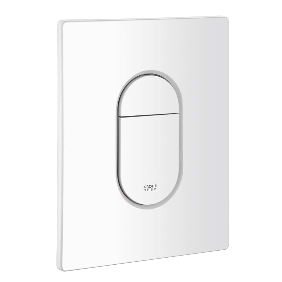 GROHE Abdeckplatte mit Drucktaste #42378SH0 - alpinweiß