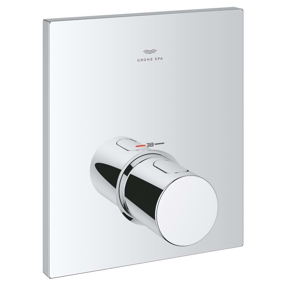 Picture of GROHE Grohtherm F Thermostatic trim Chrome #27619000