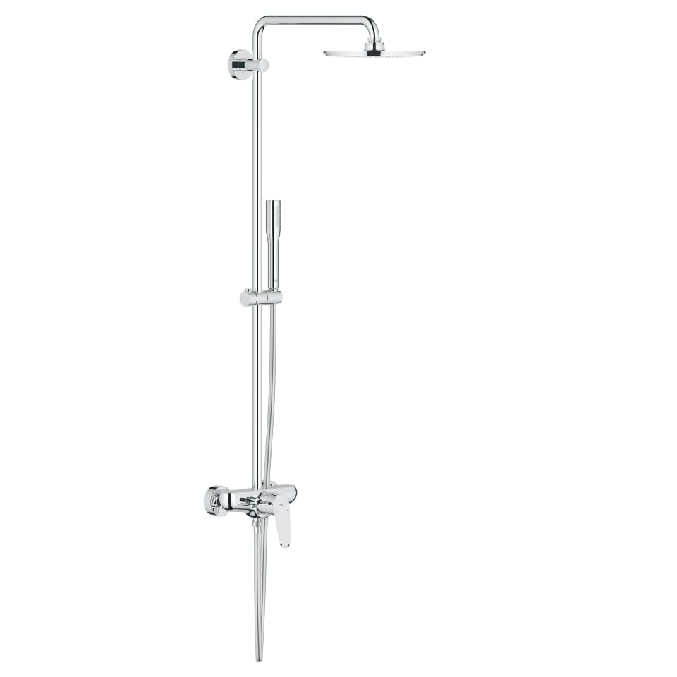 Picture of GROHE Euphoria Eurodisc Cosmopolitan System 210 Shower system with single lever for wall mounting Chrome #23058003