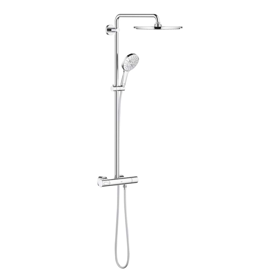 GROHE Rainshower SmartActive 310 Duschsystem mit Thermostatbatterie für die Wandmontage chrom 27968001