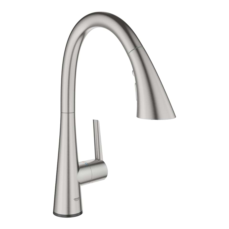 Picture of GROHE Zedra Touch Electronic single-lever sink mixer 1/2″ supersteel #30219DC2