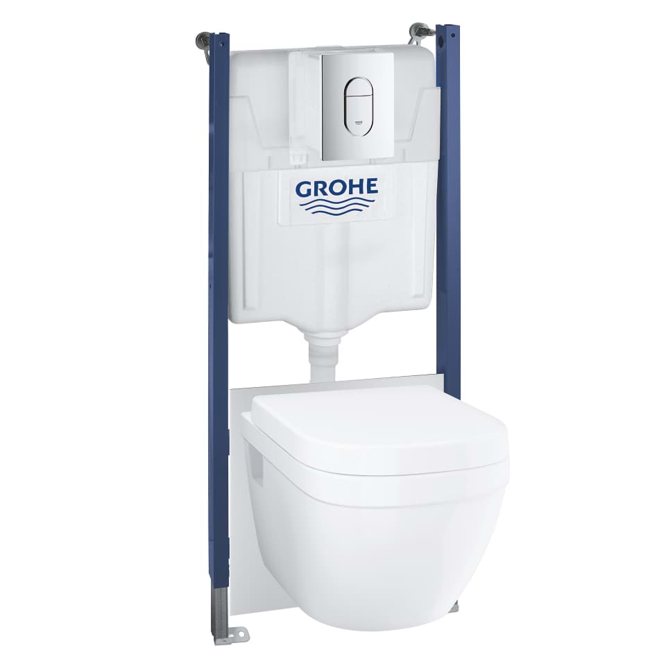 GROHE Solido 5-in-1 Set für WC, 1,13 m Bauhöhe #39700000 - chrom