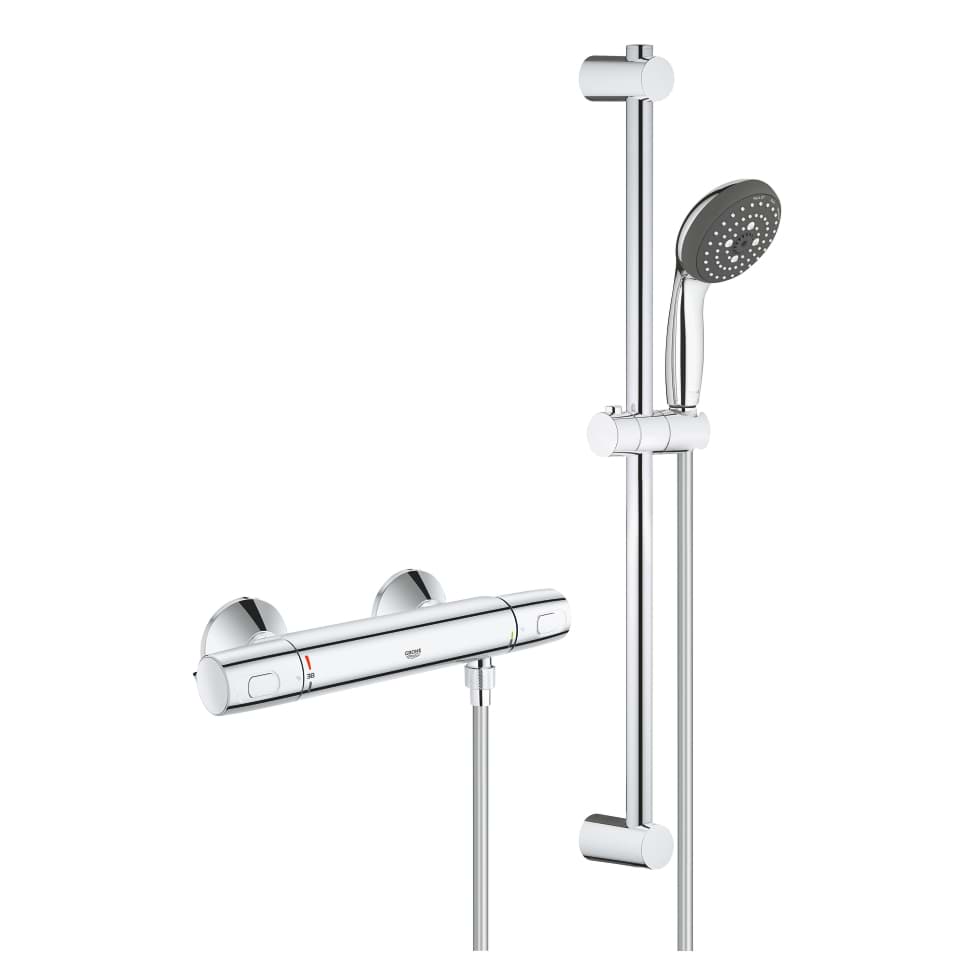 GROHE Precision Trend Thermostat-Brauseset, 1/2″ #34237002 - chrom
