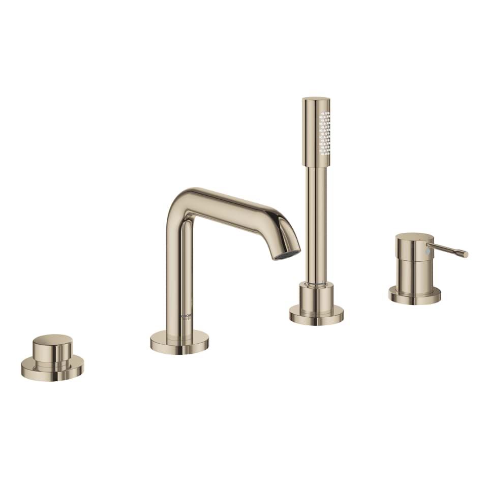 GROHE Essence 4-Loch-Einhand-Wannenkombination #19578BE1 - nickel poliert