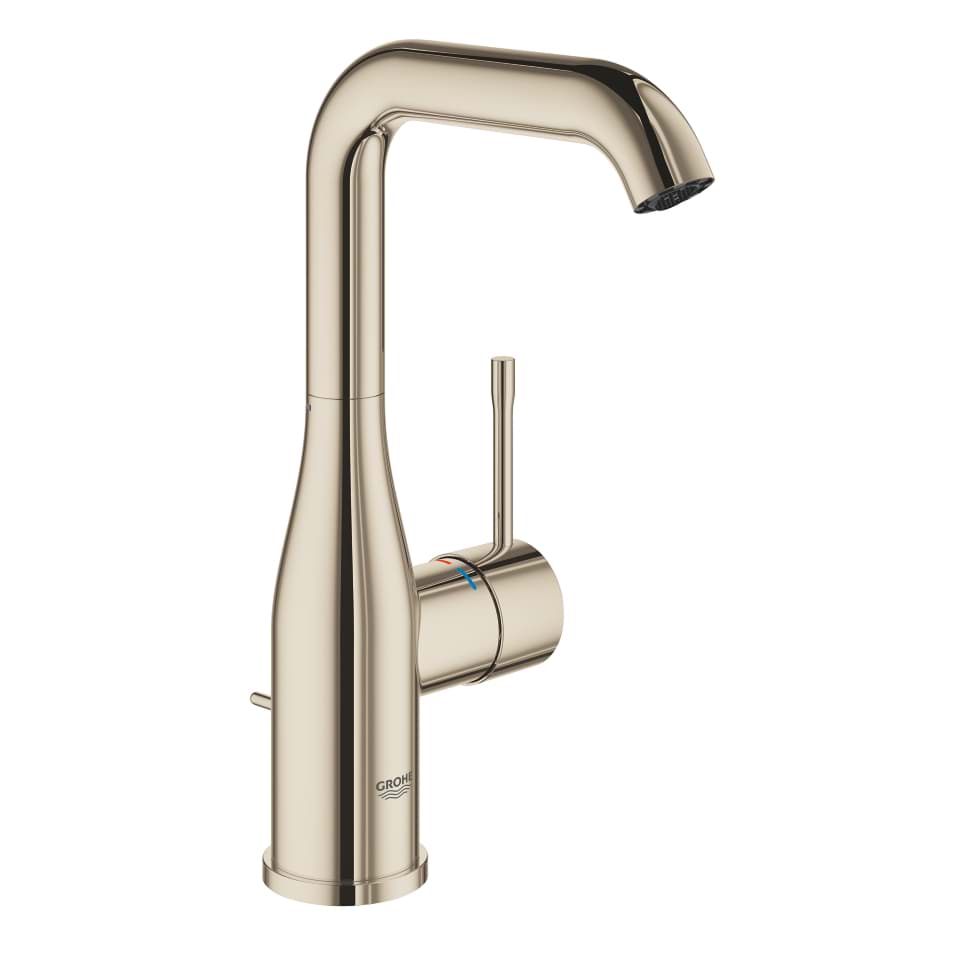 GROHE Essence Einhand-Waschtischbatterie, 1/2″ L-Size #32628BE1 - nickel poliert