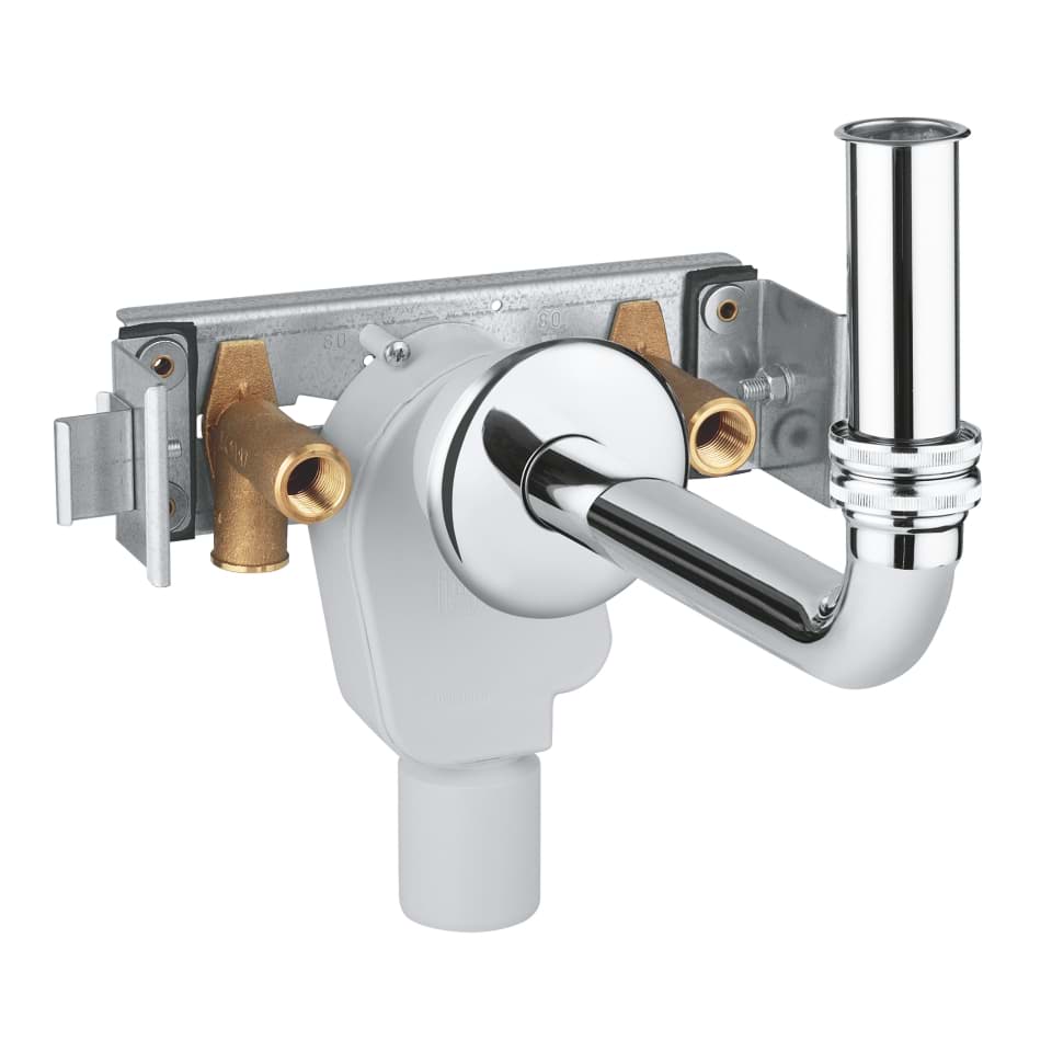 GROHE Rapid Pro Halterung für Waschtisch mit Standarmatur und UP-Geruchverschluss #39034000