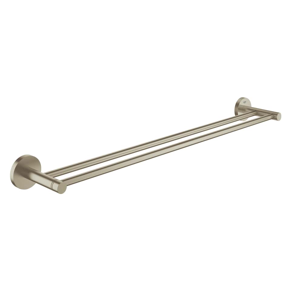GROHE Essentials Doppel-Badetuchhalter #40802EN1 - nickel gebürstet