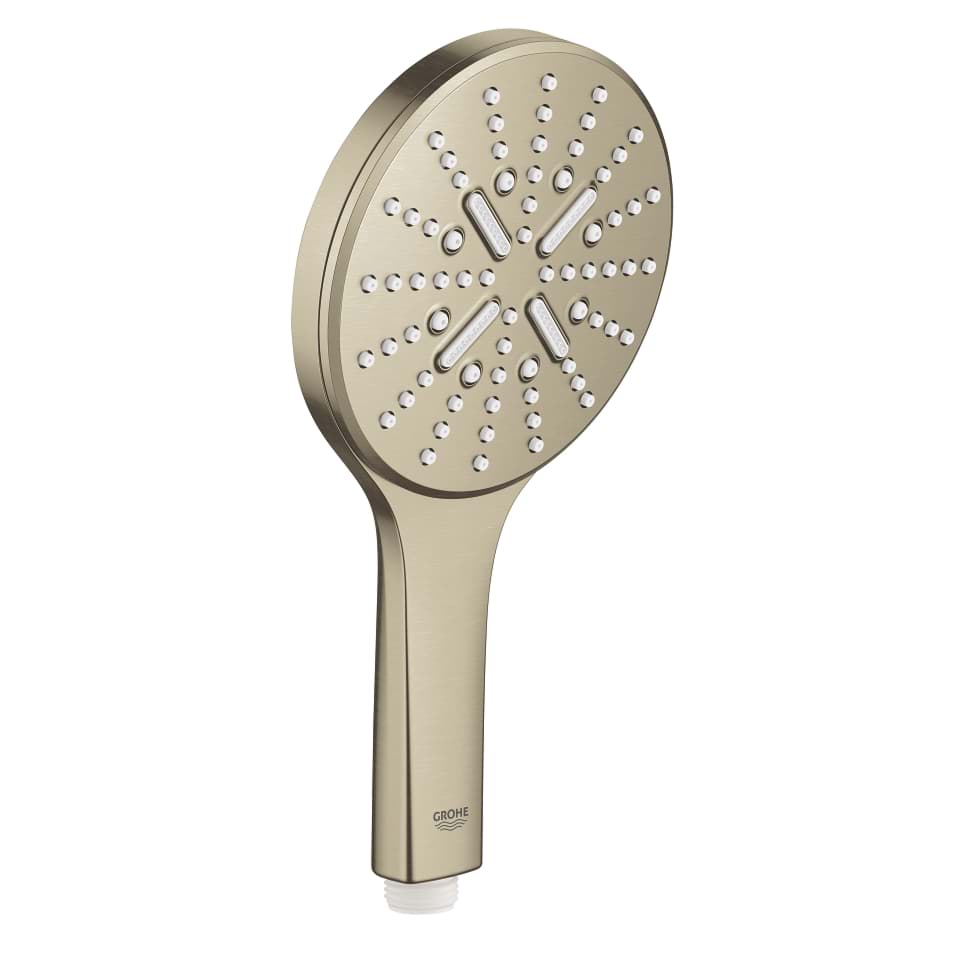 GROHE Rainshower SmartActive 130 Handbrause 3 Strahlarten #26574EN0 - nickel gebürstet