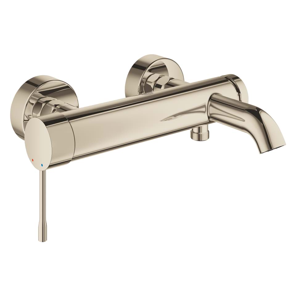GROHE Essence Einhand-Wannenbatterie, 1/2″ #33624BE1 - nickel poliert