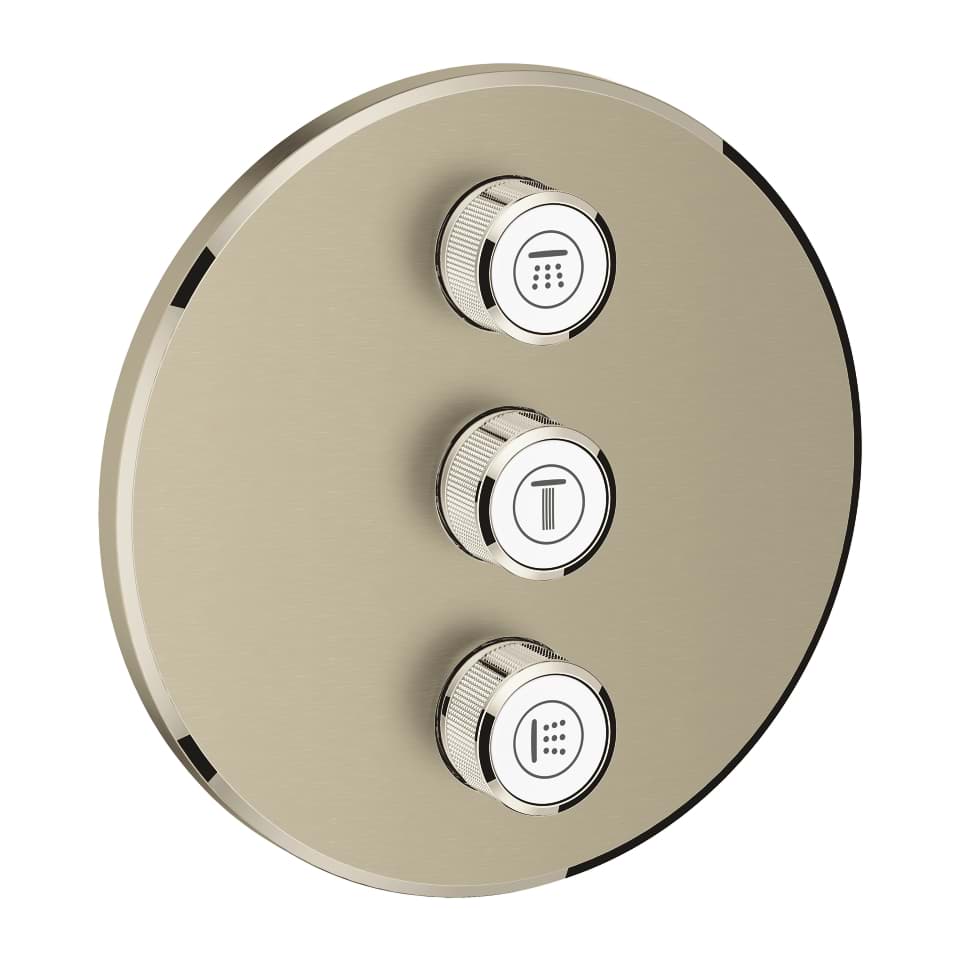 Picture of GROHE Grohtherm SmartControl Triple volume control trim brushed nickel #29122EN0