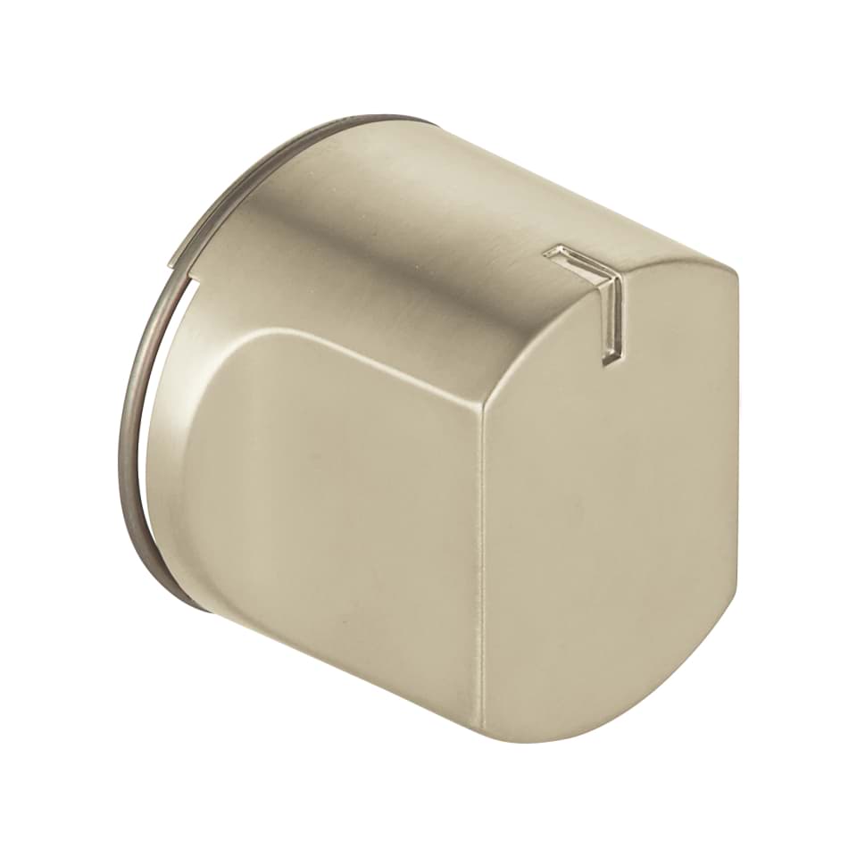 Picture of GROHE Changeover knob, round #48447EN0 - brushed nickel