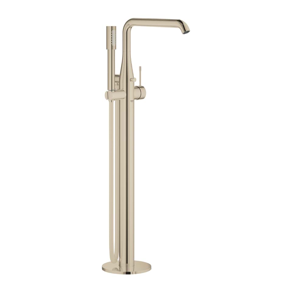 GROHE Essence Einhand-Wannenbatterie 1/2″ Bodenmontage #23491BE1 - nickel poliert
