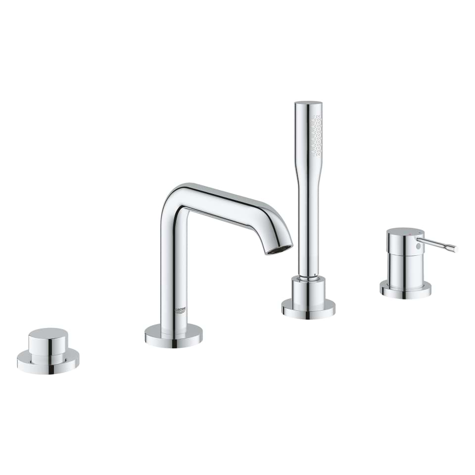 Bild von GROHE Essence 4-Loch-Einhand-Wannenkombination #19578001 - chrom