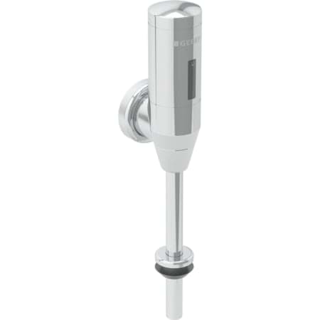 GEBERIT Druckspüler für Urinal, mit elektronischer Spülauslösung, Batteriebetrieb, Aufputz #115.805.21.3 - hochglanz-verchromt