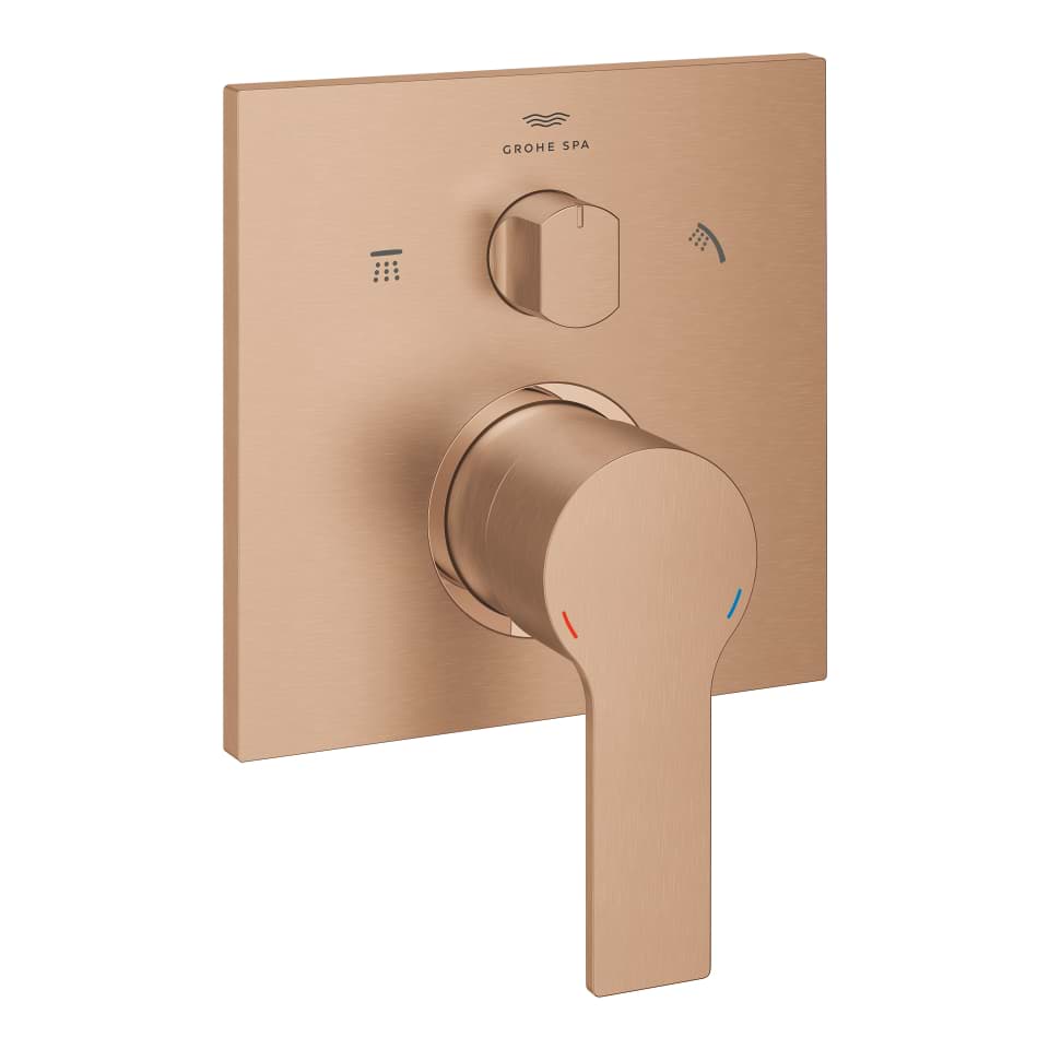 GROHE Allure Einhandbatterie mit 3-Wege Umstellung #29176DL1 - warm sunset gebürstet