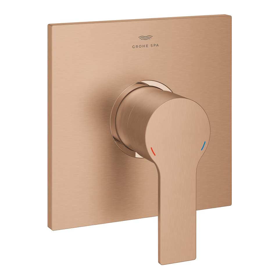 Picture of GROHE Allure Single-lever shower mixer trim brushed warm sunset #19317DL1