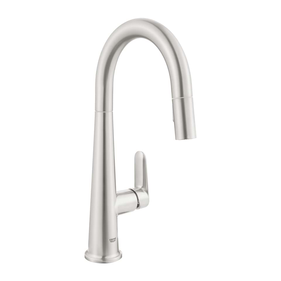 Picture of GROHE Veletto Single-lever sink mixer 3/8″ supersteel 30419DC0